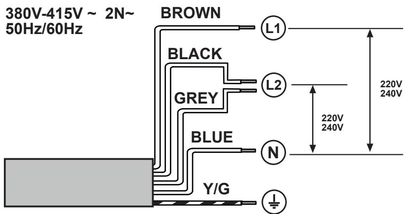 ELECTROLUX LIC744I - LIC744I - Electrical connection: - 58