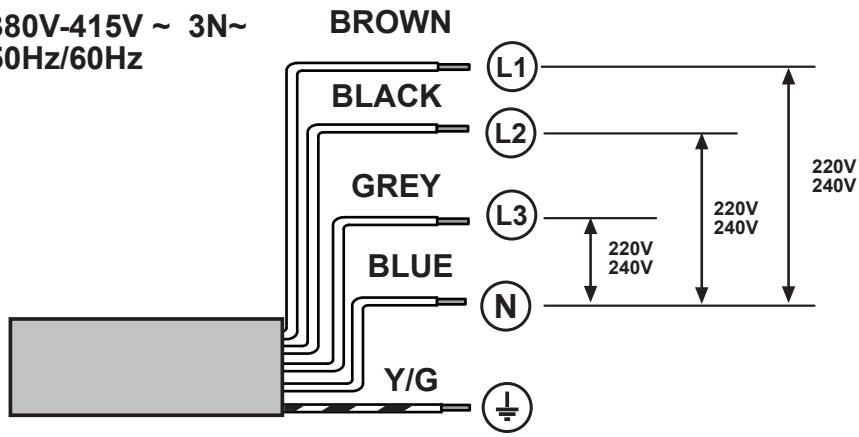 ELECTROLUX LIC744I - LIC744I - Electrical connection: - 60