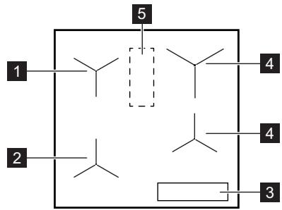 ELECTROLUX EIS6648 - EIS6648 - Razporeditev kuhalnih površin - 1