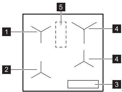 ELECTROLUX EIS6648 - EIS6648 - Шема површине за кување - 1
