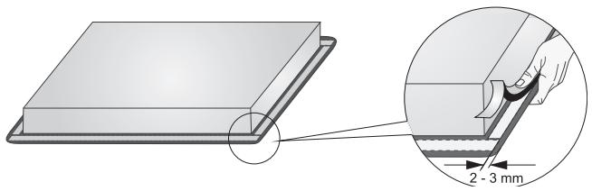 GORENJE IT643BSC - IT643BSC - MISE EN PLACE DU JOINT EN MOUSSE - 2