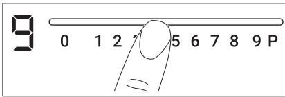 ZANUSSI ZIAN644K - The heat setting - 1