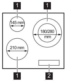 AEG IKB32300CB - Description de la table de cuisson - 1