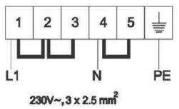 VALBERG TE 4 X EUT inox  -  TE 4 X EUT inox - Attention! - 1