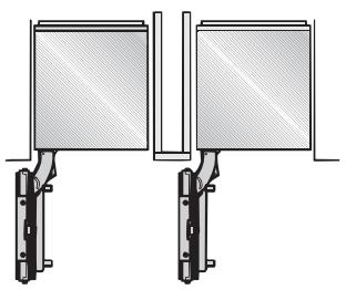 MIELE F 1811 Vi - F 1811 Vi - Installation with a partition wall using the side-by-side installation kit - 3