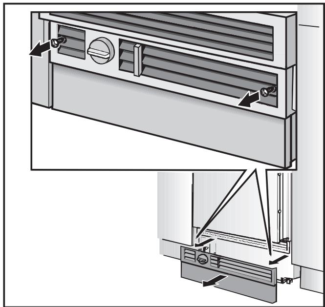 MIELE F 1811 Vi - F 1811 Vi - Placing the appliance in the niche - 1