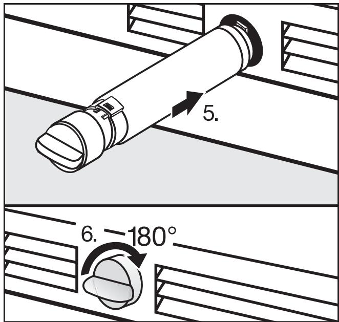 MIELE F 1811 Vi - F 1811 Vi - To change the water filter - 3