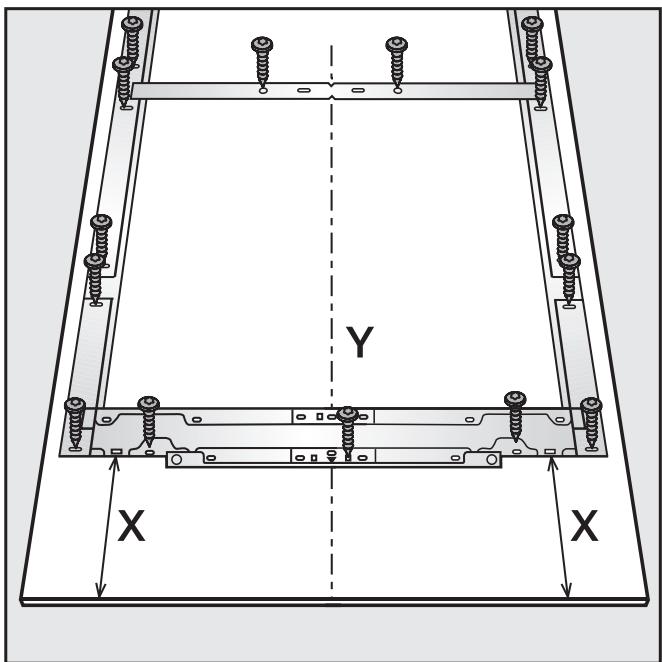 MIELE F 1811 Vi - F 1811 Vi - Preparing the furniture front - 3