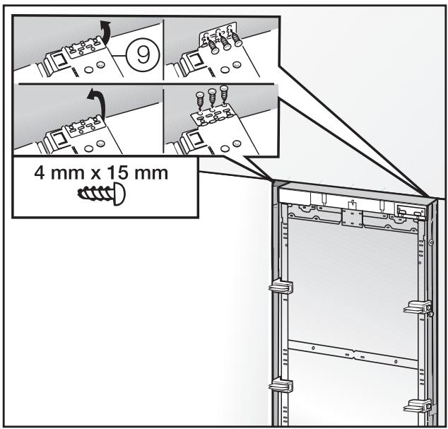 MIELE F 1811 Vi - F 1811 Vi - Securing the appliance in the niche - 3