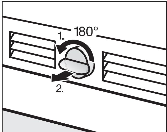 MIELE F 1811 Vi - F 1811 Vi - To change the water filter - 1