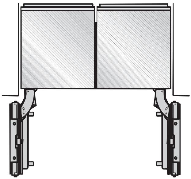 MIELE F 1811 Vi - F 1811 Vi - Joining the appliances together with the side-by-side installation kit - 1