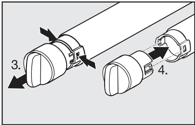 MIELE F 1811 Vi - F 1811 Vi - To change the water filter - 2