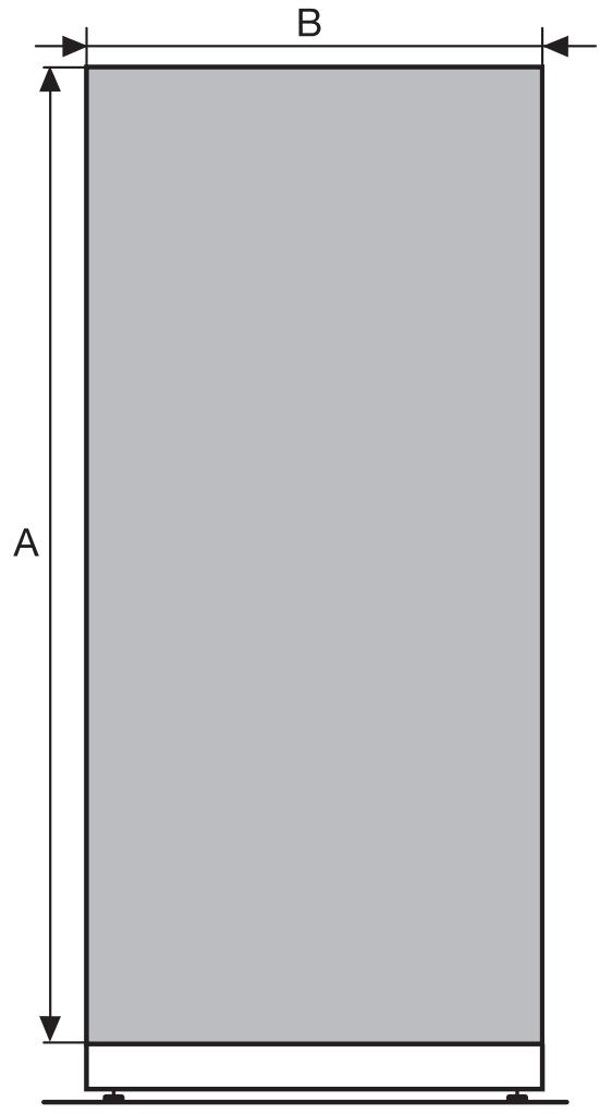 MIELE F 1811 Vi - F 1811 Vi - Appliance door dimensions (opening angle 115^ ) - 4
