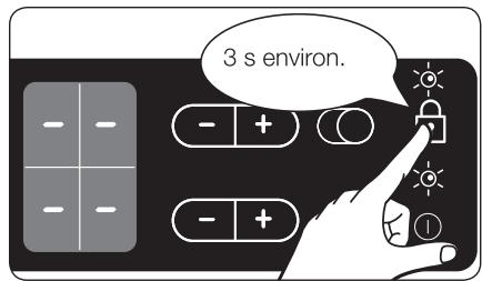 SAMSUNG NZ64F5RD9AB/EF - Activation de la sécurité enfants - 1