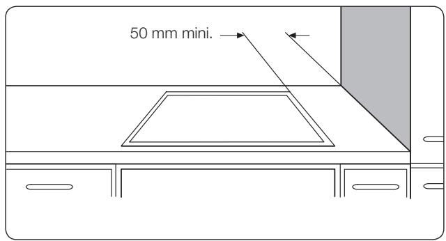 SAMSUNG NZ64F5RD9AB/EF - INSTALLATION DE L'APPAREIL SUR LE PLAN DE TRAVAIL - 2