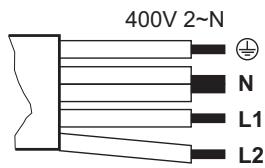 AEG CDE84543CB  -  CDE84543CB - Einphasiger Anschluss - 2