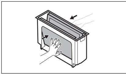 AEG CDE84543CB  -  CDE84543CB - Demontage / Wiedermontage des Filters - 3