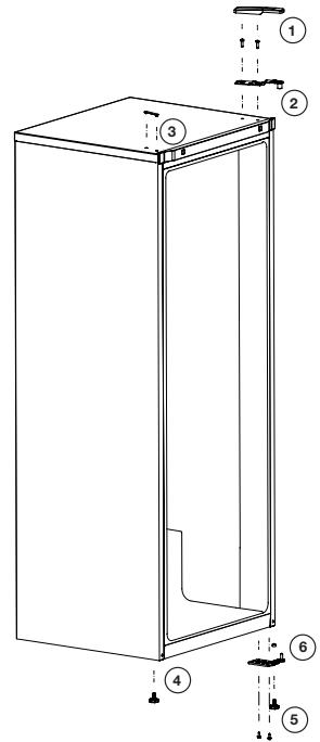 BEKO RFNE200E30WN - Réversibilité des portes - 1