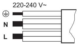 ELECTROLUX Y82IS443  -  Y82IS443 - Egyfazisú csatlakoztatás - 1