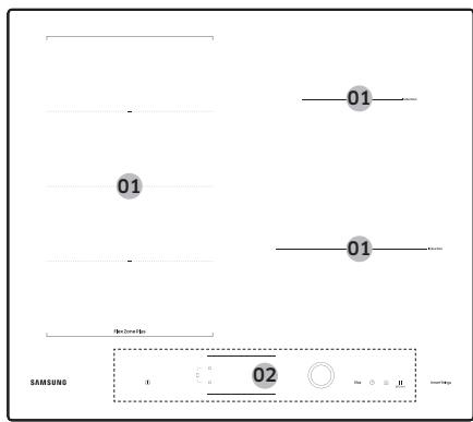 SAMSUNG NZ64B6058GK/U1  -  NZ64B6056GK/U1 -  NZ64B6058GK/U1 - Zwecmuayelpemuatoc - 2