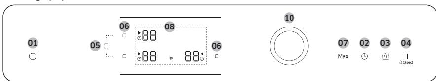 SAMSUNG NZ64B6058GK/U1  -  NZ64B6056GK/U1 -  NZ64B6058GK/U1 - Panae3a ynpaBHeHue - 4