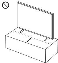 SAMSUNG THE FRAME QE43LS03A - THE FRAME QE50LS03A - THE FRAME QE55LS03A - THE FRAME QE65LS03A - QE75LS03A - Forholdsgreglerved montering af tv'et pa en sukkel - 2