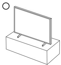 SAMSUNG THE FRAME QE43LS03A - THE FRAME QE50LS03A - THE FRAME QE55LS03A - THE FRAME QE65LS03A - QE75LS03A - Huomioitavaa, kun tevisio asennetaan jalustan kanssa - 1