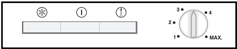 BEKO FN121421 - Réglage de la température de fonctionnement - 1