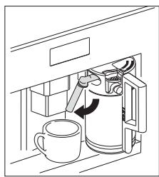 ASKO CM8457S - Preparer un cappuccino - 6
