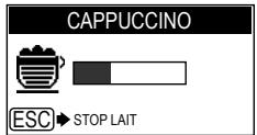 SAECO AULIKA TOP HSC V2 - Distribution du cappuccino - 8