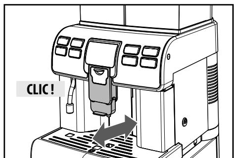 SAECO AULIKA TOP HSC V2 - Réglage de la buse de distribution du café - 2