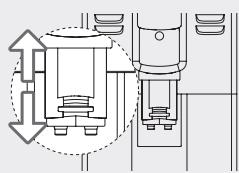 SAECO INCANTO HD8911 - Ajuste do distribuidor de café - 1