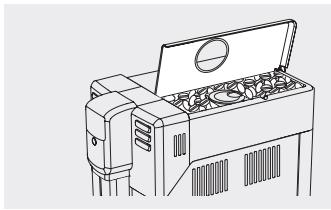 SAECO INCANTO HD8911 - Remplissage du réservoir à café en grains - 1