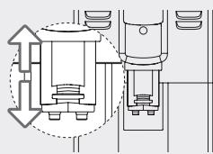 SAECO INCANTO HD8911 - Regulación de la salida de café - 1