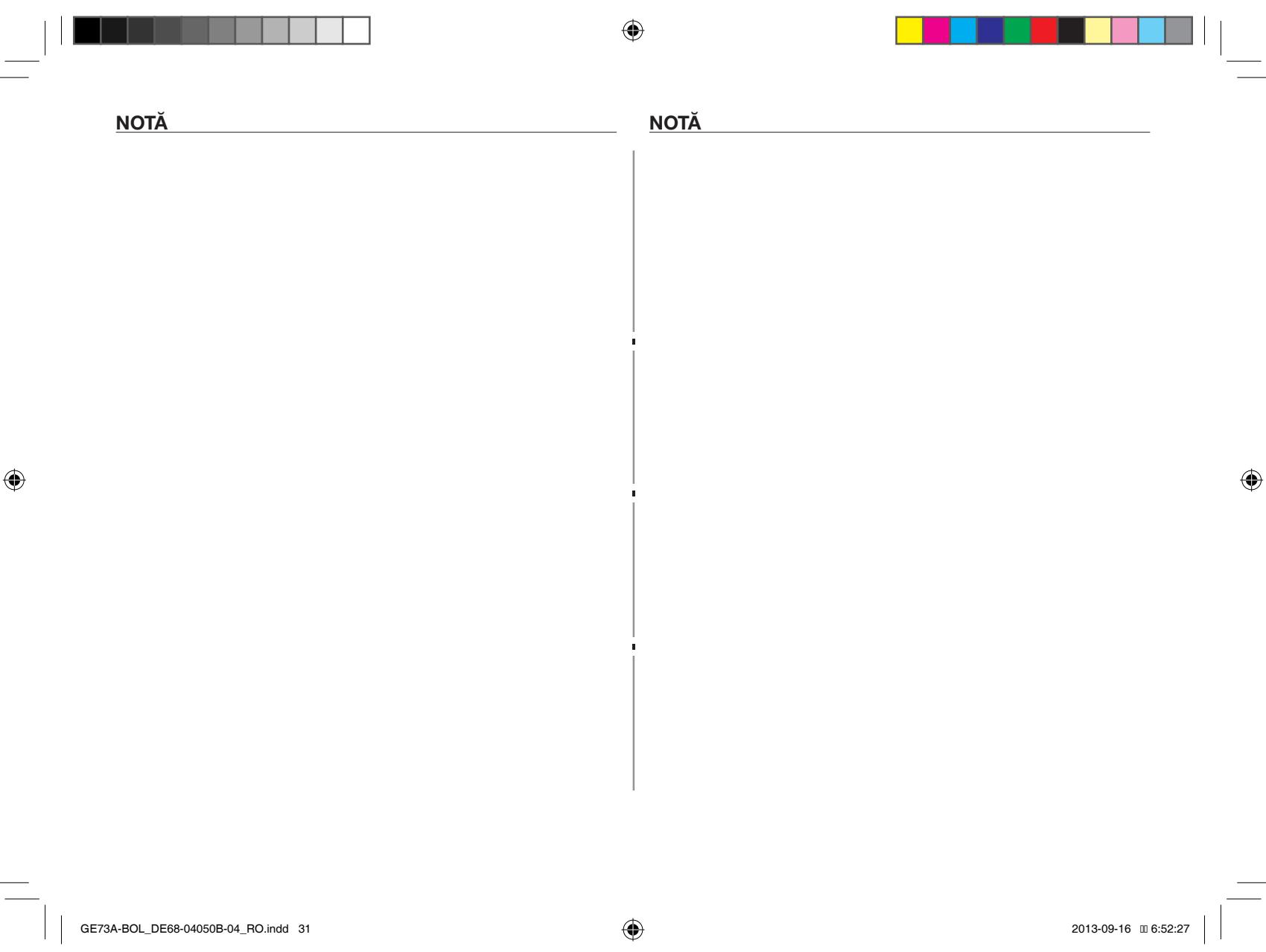 SAMSUNG GE73A - SPECIFICATII TEHNICE - 1