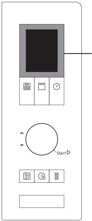 GRUNDIG GMI 2141 X - Control panel - 1