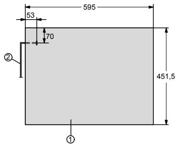 MIELE M 7140 TC  -  M 7140 TC - Raccordement meuble bas - 2