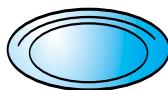 HOTPOINT MWH 301 B - GLASS TURNTABLE - 1