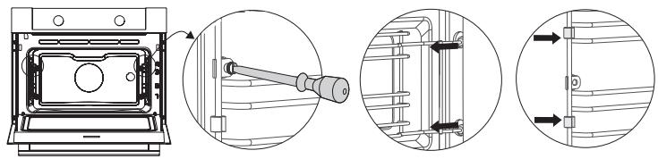 ASKO OCM8464S - OCM8464A - OCM8464S - OCM8464A1 - Enlever et nettoyer les gradins - 2