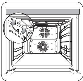 SAMSUNG NV9785BJPSR/EF - ABNEHMEN DER SEITLICHEN SCHIENEN (ZUBEHÖR) - 1