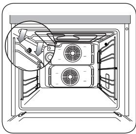 SAMSUNG NV9785BJPSR/EF - DE GELEIDERS VERWIJDEREN (OPTIONEEL) - 1