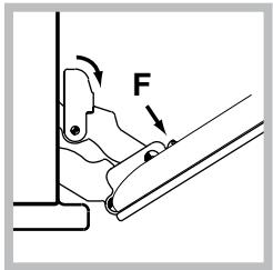 HOTPOINT FQ 99 C.1 (BK) /HA - Nettoyage de la porte - 2