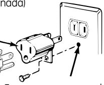 GE JES1145WTC - ADAPTER PLUGS - 1