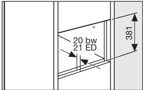 MIELE M 6022-55 SC - Einbau im Hochschrank - 2