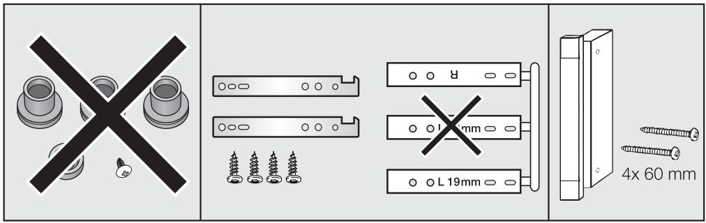 MIELE M 6022-55 SC - Einbaumaterial - 1