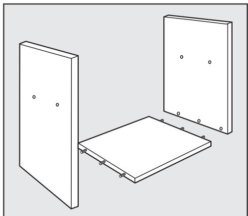 MIELE M 6022-55 SC - Encastrement dans une armoire haute - 1
