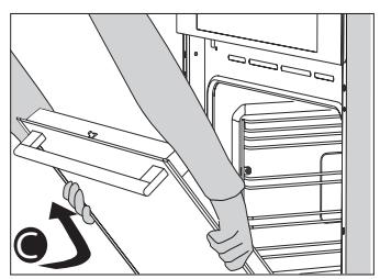 ASKO PRO OP8637S - Remove the oven door - 2