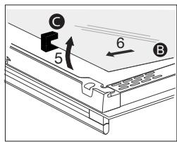 ASKO OCS8664A  -  OCS8664S -  OCS8664A -  OCS8664A1 - Enlever et réinstaller la vitre de la porte du four - 3