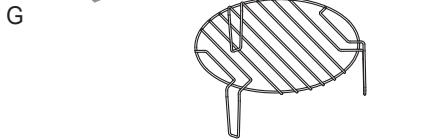 GLEM GMF202SI - Names of Oven Parts and Accessories - 2