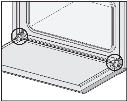 MIELE DGC 7440 NR  -  DGC 7440X BB - Démonter la porte - 2